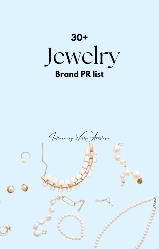 30+ JEWELRY Brand Email List