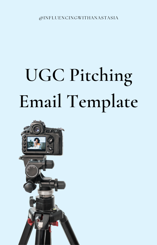 UGC Pitching Email Templates (+ Follow up template)