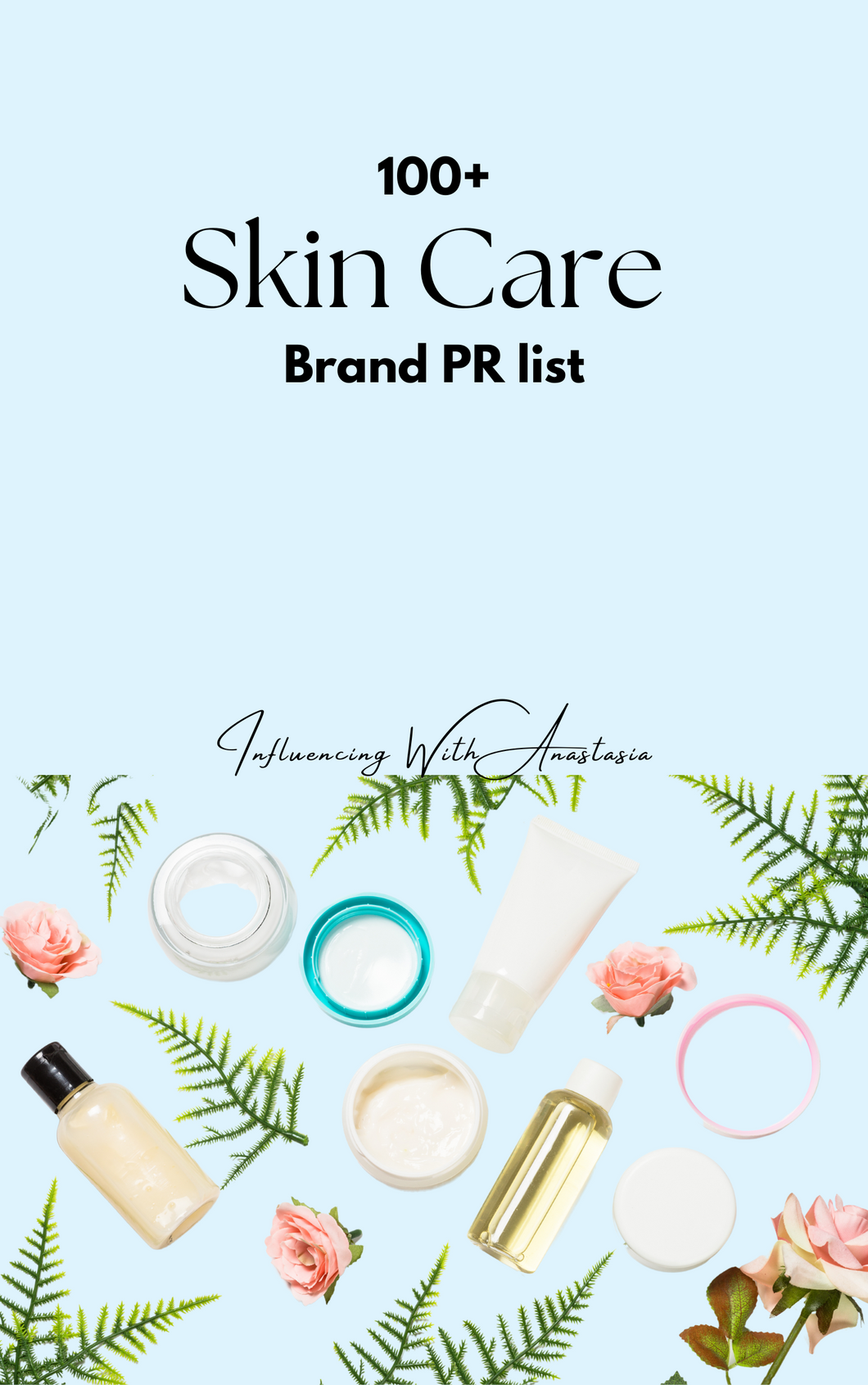 100+ SKIN CARE Brand Email List