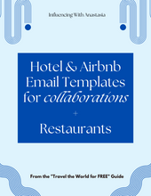 Load image into Gallery viewer, Hotel &amp; Airbnb (+ Restaurant) Email Templates for Collaborations

